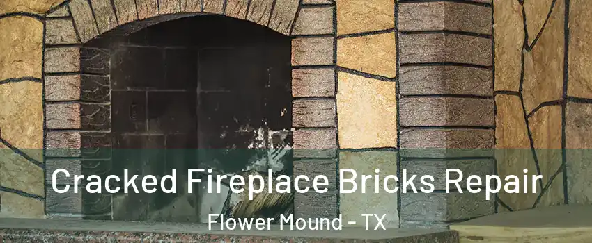  Cracked Fireplace Bricks Repair Flower Mound - TX