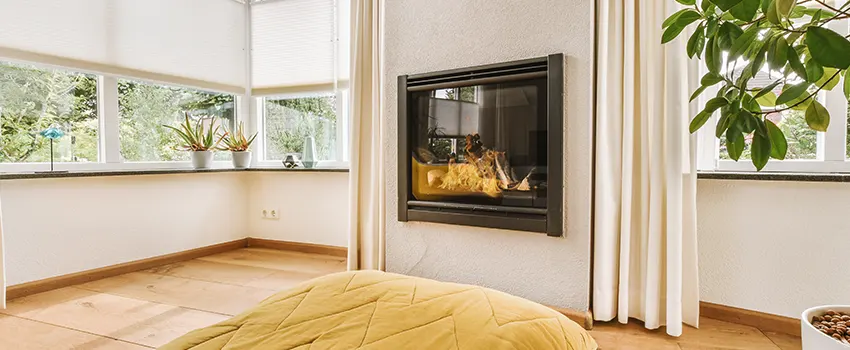 Residential Fireplace Ceramic Glass Installation in Flower Mound, TX