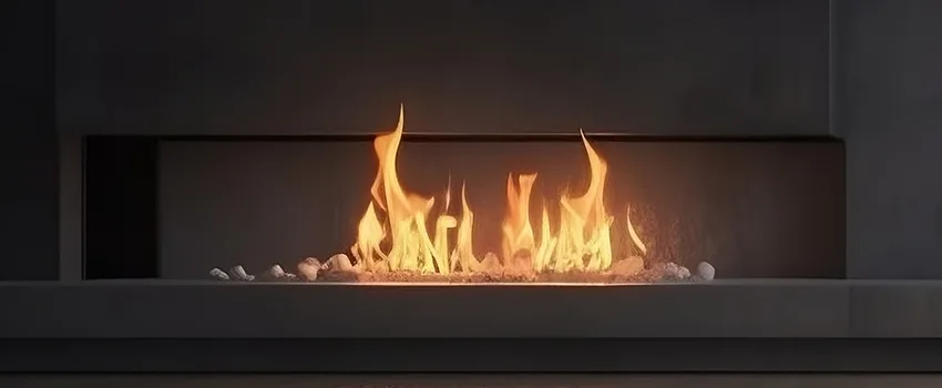 B-Vent Gas Fireplace Installation in Flower Mound, TX