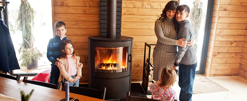 Morso Cast Iron Fireplace Insert Installation in Flower Mound, Texas