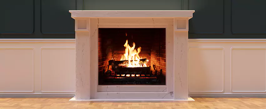 Open Flame Wood-Burning Fireplace Installation Services in Flower Mound, Texas