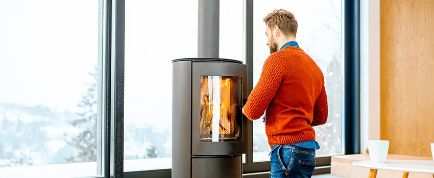 Pellet Stove Chimney Pipe Installation in Flower Mound, TX