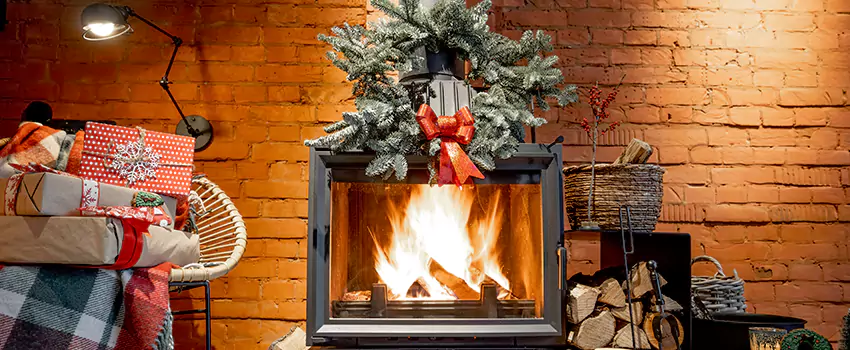 Travis Industries Linear Gas Fireplace Installation in Flower Mound, Texas