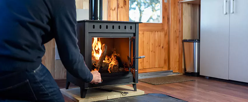Open Hearth Wood Fireplace Installation in Flower Mound, TX