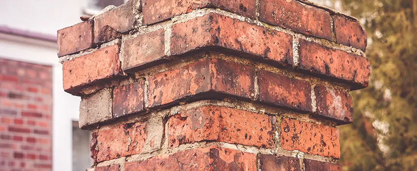 Cracked Chimney Bricks Repair Cost in Flower Mound, Texas