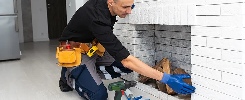 Fireplace Damaged Damper Frame Repair Services in Flower Mound, Texas