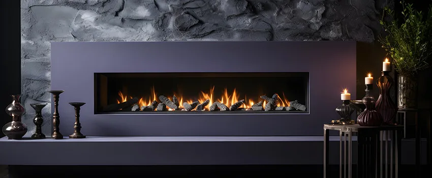 Ember Bed for Ventless Gas Fireplace in Flower Mound, TX