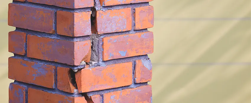 Repairing Cracked Porcelain Tiles for Fireplace in Flower Mound, TX